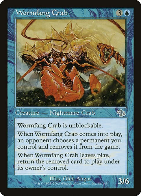 Wormfang Crab