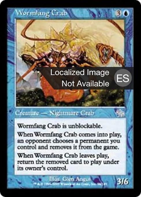 Wormfang Crab