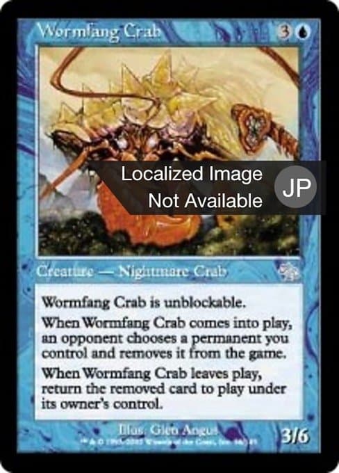 Wormfang Crab