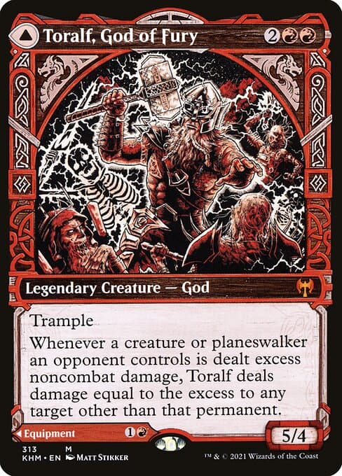 Toralf, God of Fury • Toralf's Hammer