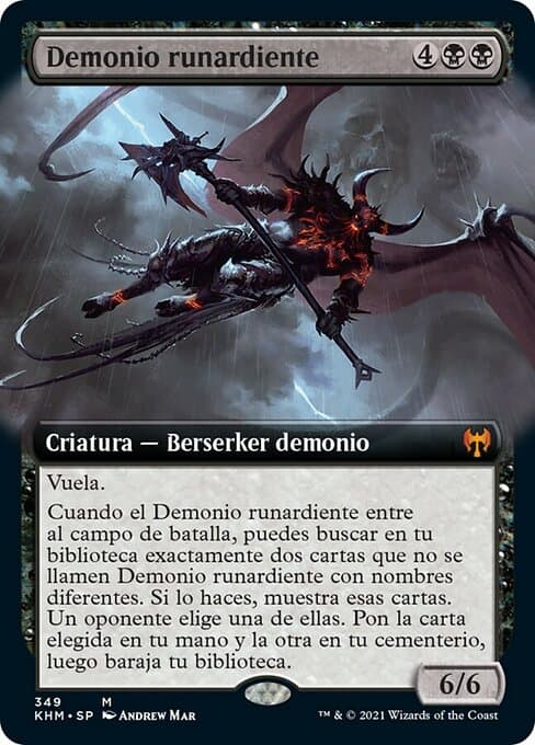 Burning-Rune Demon