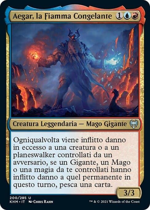 Aegar, the Freezing Flame