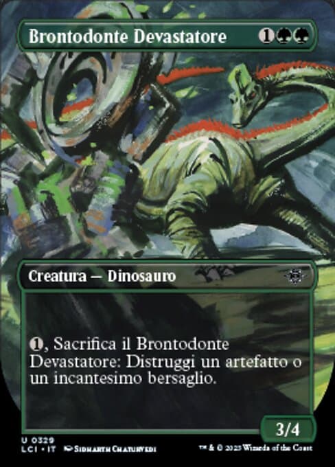 Thrashing Brontodon