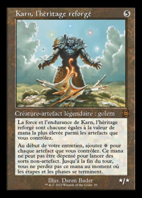 Karn, Legacy Reforged