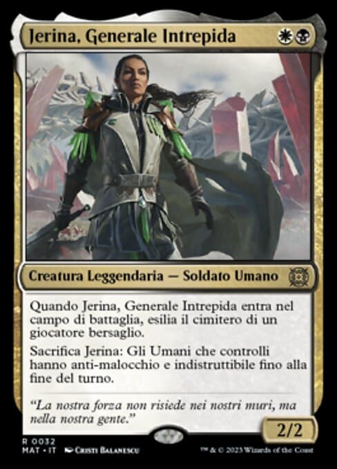 Jirina, Dauntless General