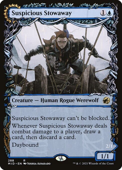 Suspicious Stowaway • Seafaring Werewolf