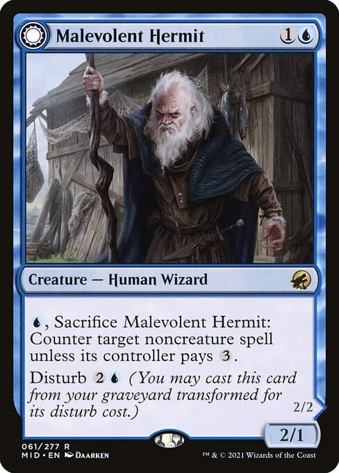 Malevolent Hermit • Benevolent Geist