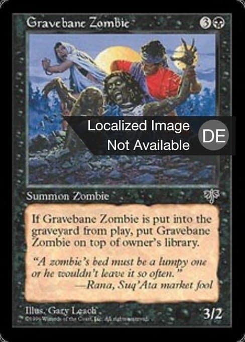 Gravebane Zombie