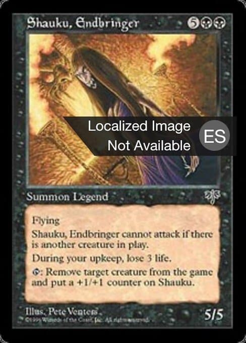 Shauku, Endbringer