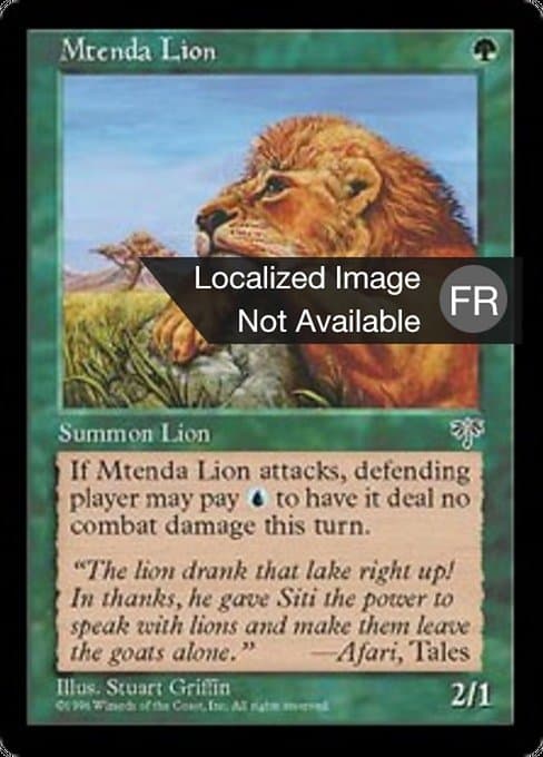 Mtenda Lion