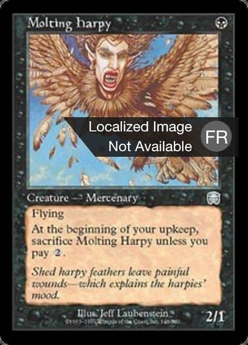 Molting Harpy