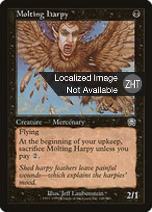 Molting Harpy