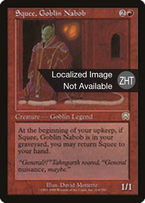 Squee, Goblin Nabob