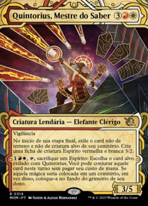 Quintorius, Loremaster