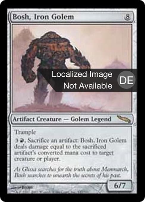 Bosh, Iron Golem