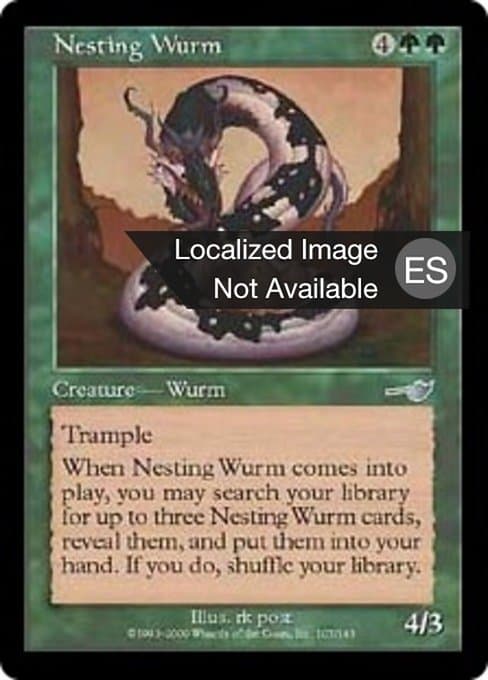 Nesting Wurm