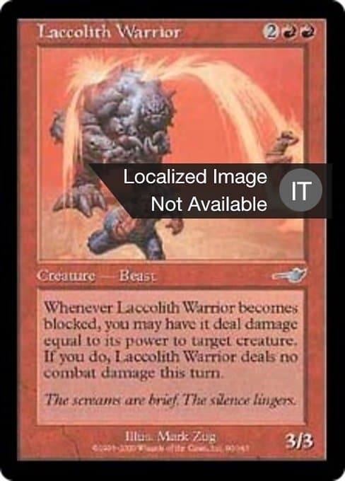 Laccolith Warrior