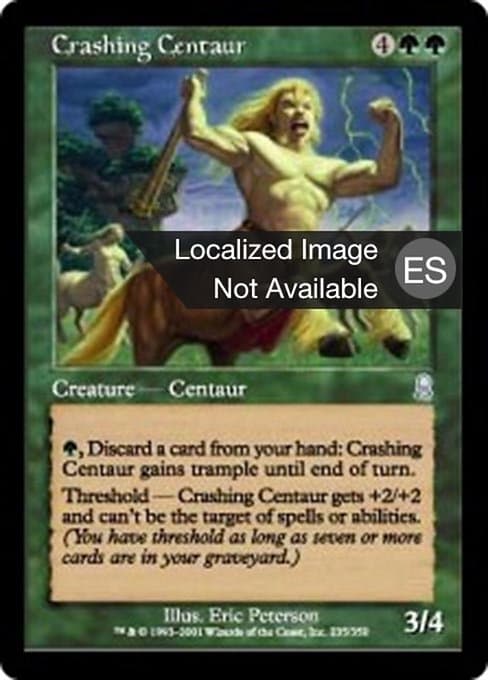 Crashing Centaur