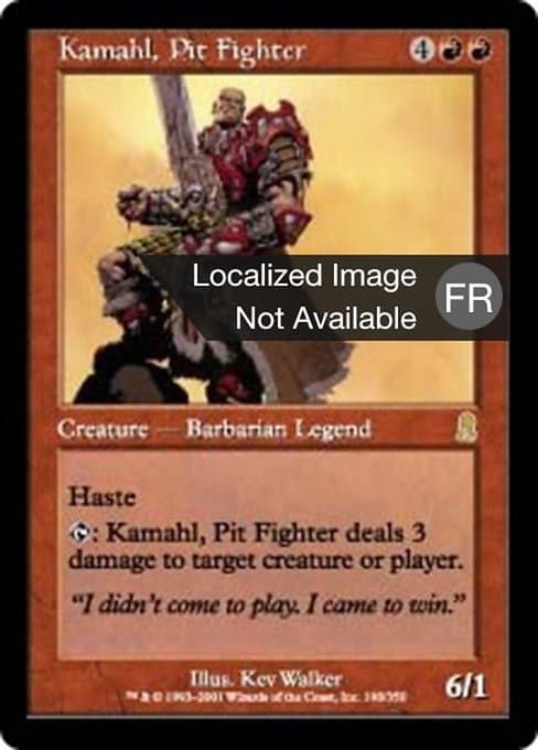 Kamahl, Pit Fighter