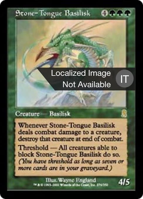 Stone-Tongue Basilisk