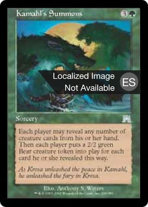 Kamahl's Summons