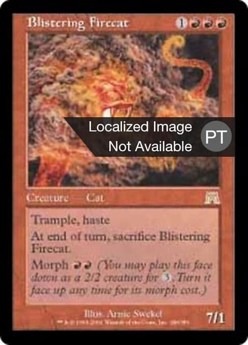 Blistering Firecat