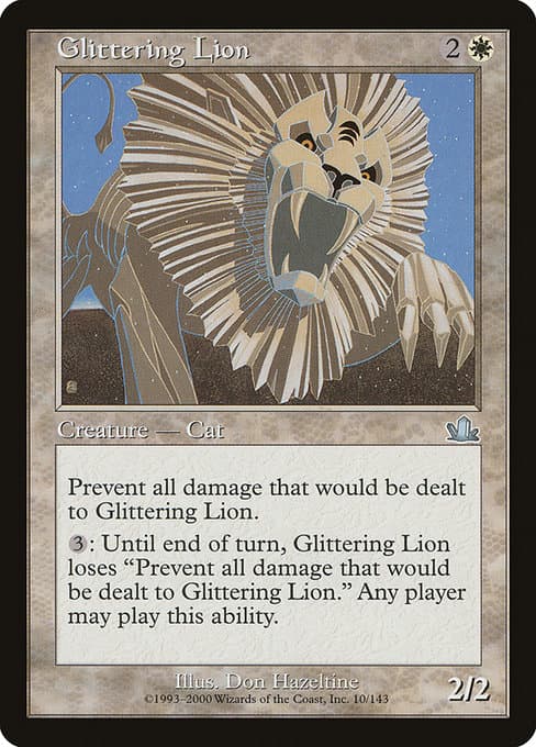 Glittering Lion