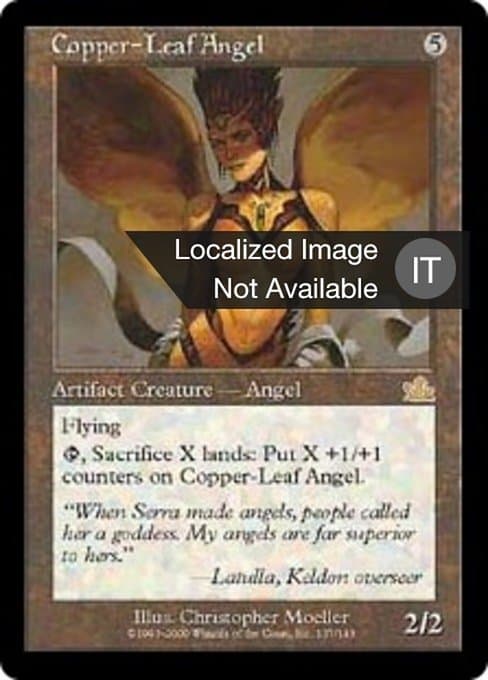 Copper-Leaf Angel