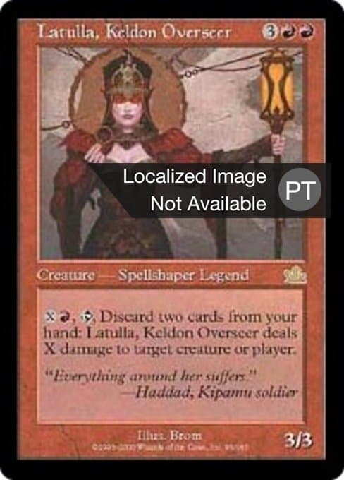 Latulla, Keldon Overseer