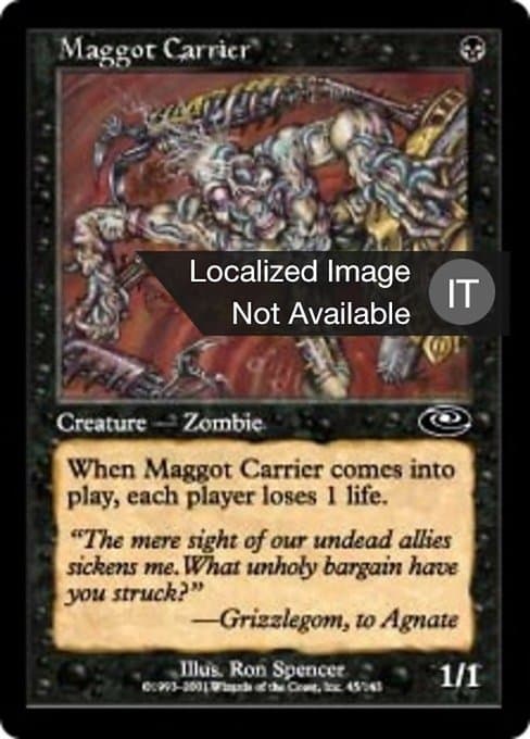 Maggot Carrier