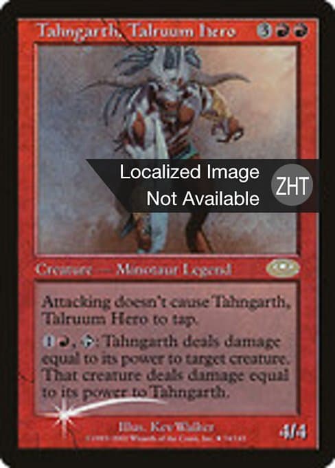 Tahngarth, Talruum Hero