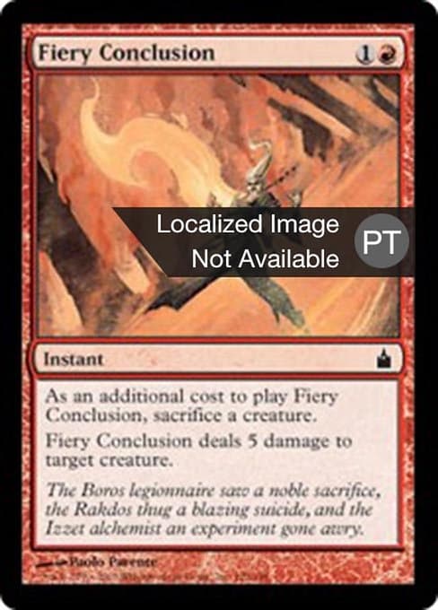 Fiery Conclusion