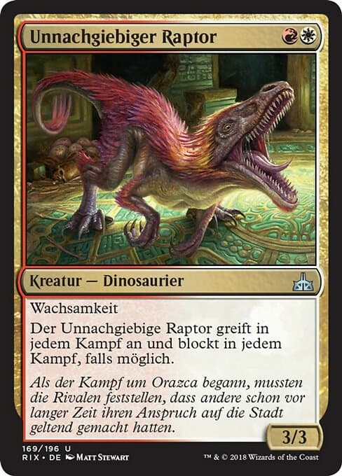 Relentless Raptor