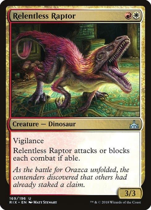 Relentless Raptor