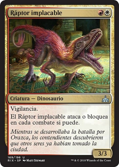 Relentless Raptor