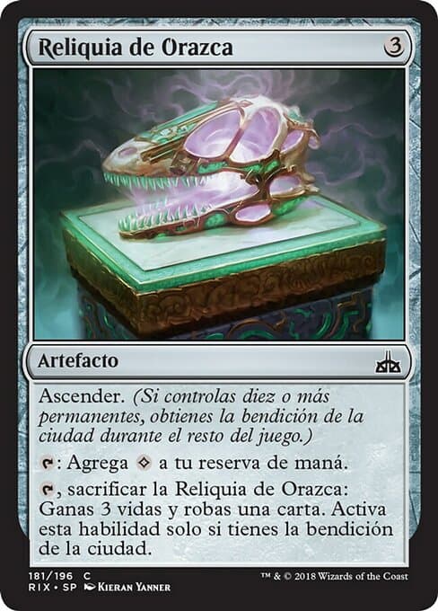 Orazca Relic