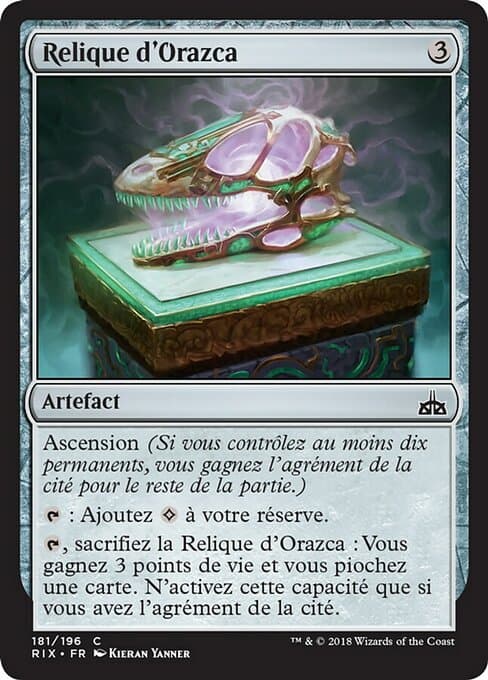 Orazca Relic