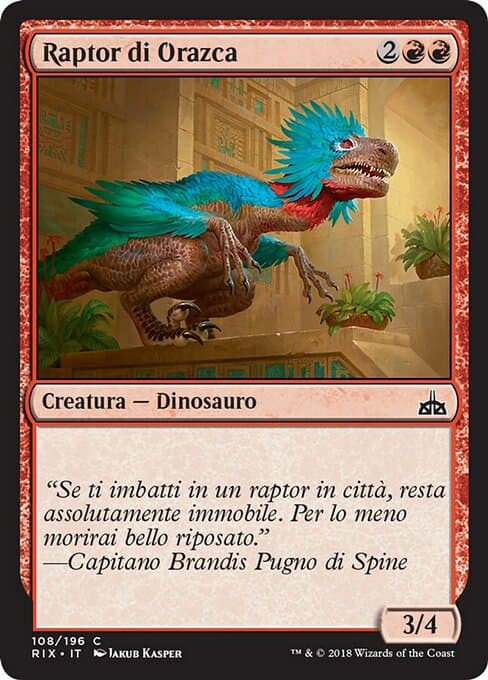 Orazca Raptor