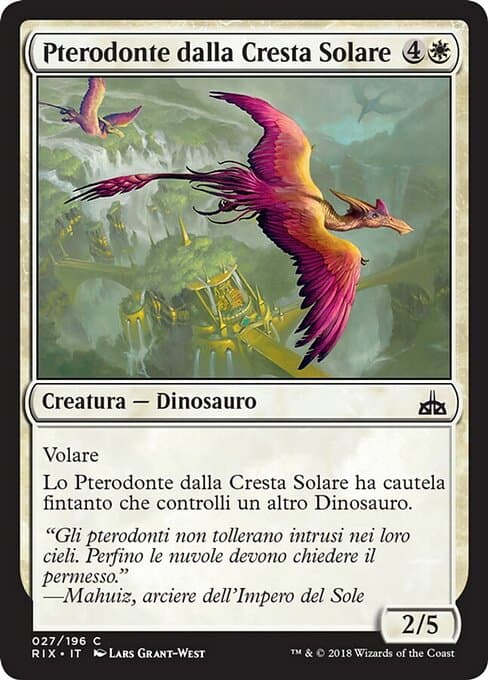 Sun-Crested Pterodon