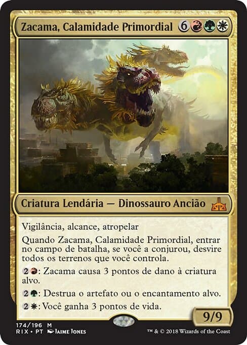 Zacama, Primal Calamity