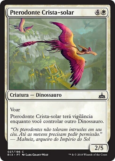 Sun-Crested Pterodon