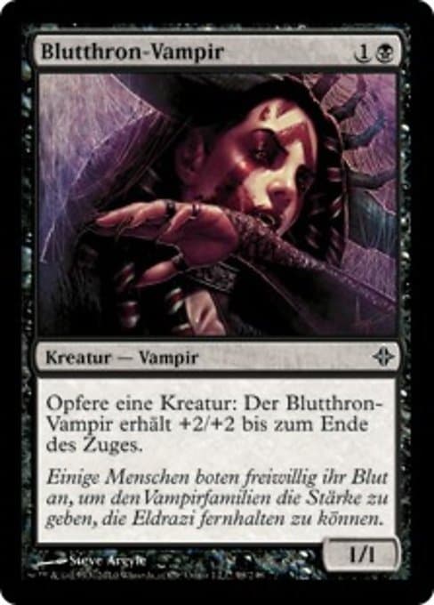 Bloodthrone Vampire