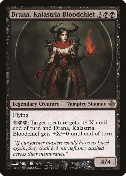 Drana, Kalastria Bloodchief