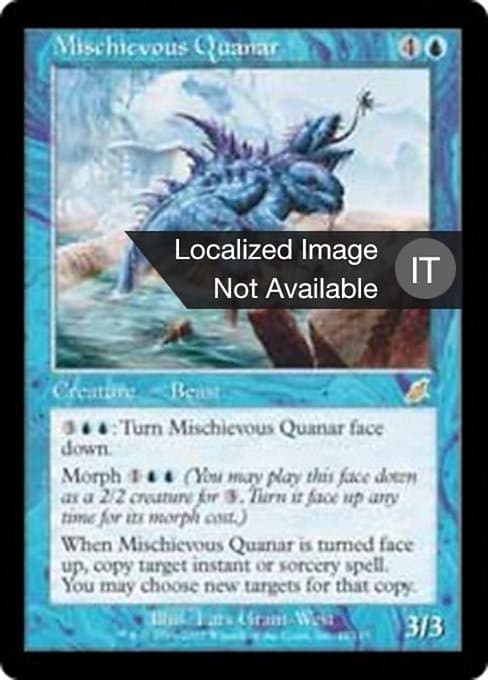 Mischievous Quanar