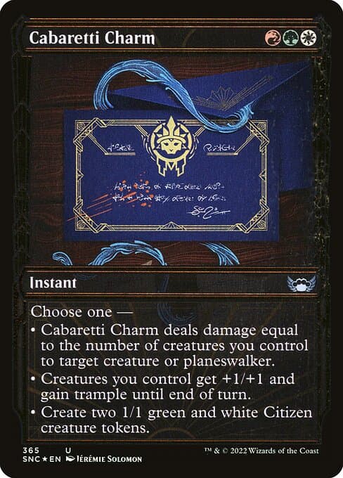 Cabaretti Charm