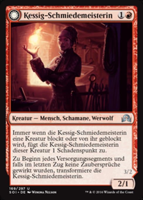 Kessig Forgemaster • Flameheart Werewolf