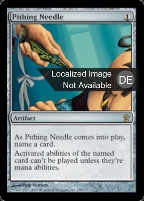 Pithing Needle