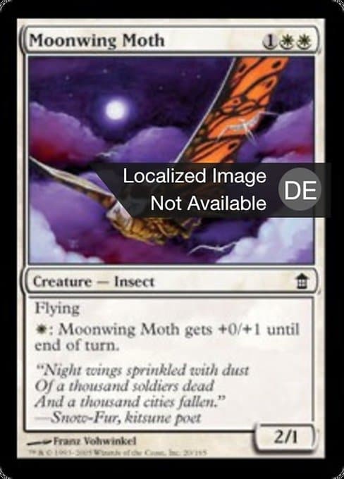 Moonwing Moth