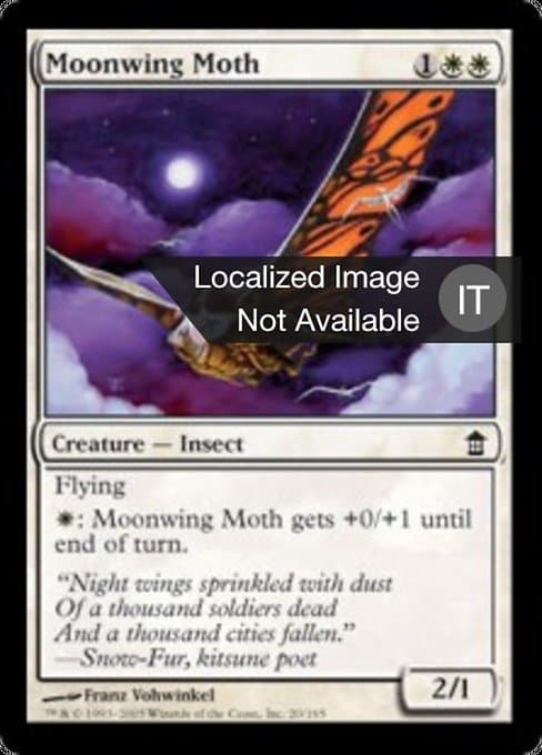 Moonwing Moth