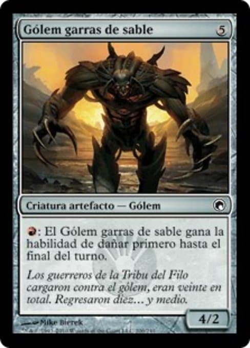 Saberclaw Golem